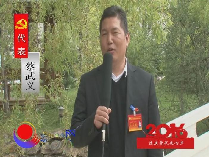 代表 蔡武義