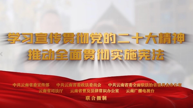 學習宣傳貫徹黨的二十大精神 推動全面貫徹實施憲法