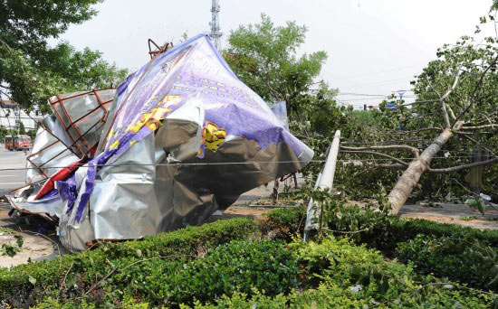 河南商丘開封濟(jì)源強(qiáng)對流天氣致22人死亡(組圖)