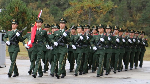 警營(yíng)國(guó)慶也精彩，假期不忘備勤忙