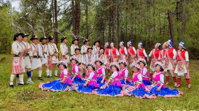 《歌聲唱大地、舞彩秀云南》傈僳族部分在維西拍攝完成
