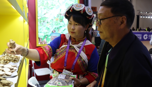 迪慶多家企業(yè)亮相南博會
