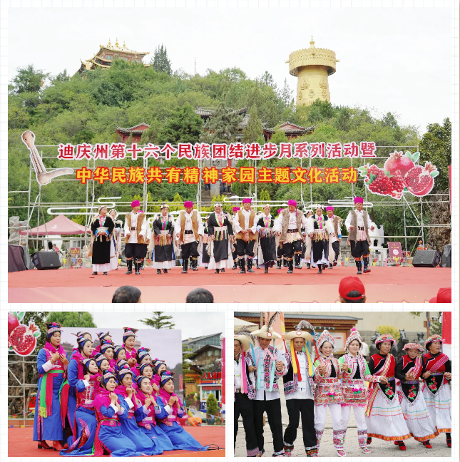 迪慶州第十六個(gè)民族團(tuán)結(jié)進(jìn)步月系列活動(dòng)暨中華民族共有精神家園建設(shè)主題文化活動(dòng)啟動(dòng)